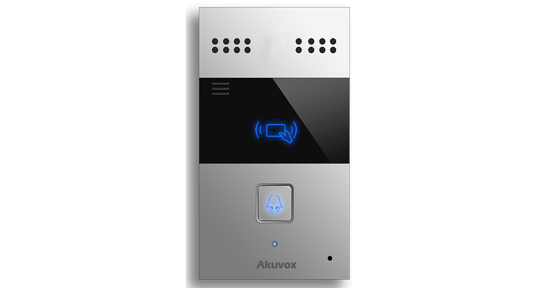Akuvox-R23C - аудио SIP-панель, РоЕ, считыватель RF карт