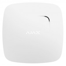 Ajax FireProtect Plus - беспроводной дымо-тепловой датчик с сенсором угарного газа и сиреной. Цвет белый