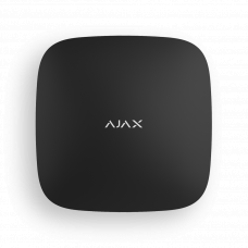 Ajax Hub 2 - интеллектуальная централь с фото верификацией, 3 каналами связи (2SIM 2G + Ethernet). Цвет черный